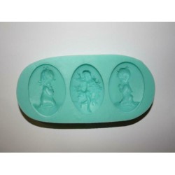 Молд ангели з 3 (ку3492) М72