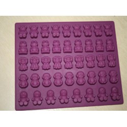 Силикон желейка животные из 40 200х150х5 (жсц2893) №685