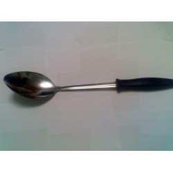 Ложка гарнирная с черной ручкой (05490)