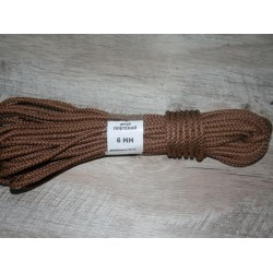 Веревка шнур плетений ШП6 20м