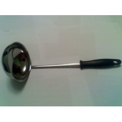 Ополоник із чорною ручкою 140г (05486)