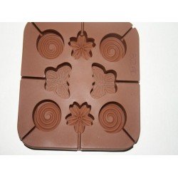 Силікон цукерки метелик. коло. квітка (жсц3250) №765