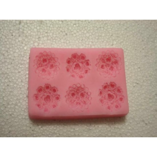 Молд розочки из 6 (030-40) М1