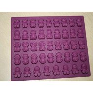 Силикон желейка животные из 40 200х150х5 (жсц2893) №685